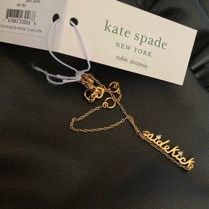 NWT Kate Spade Say Yes Sidekick Gold Bracelet